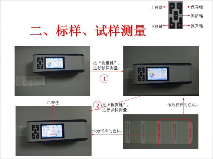 WF30系列色差儀操作指導2